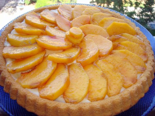 Şeftalili Tart Tarifi ve Malzemeleri